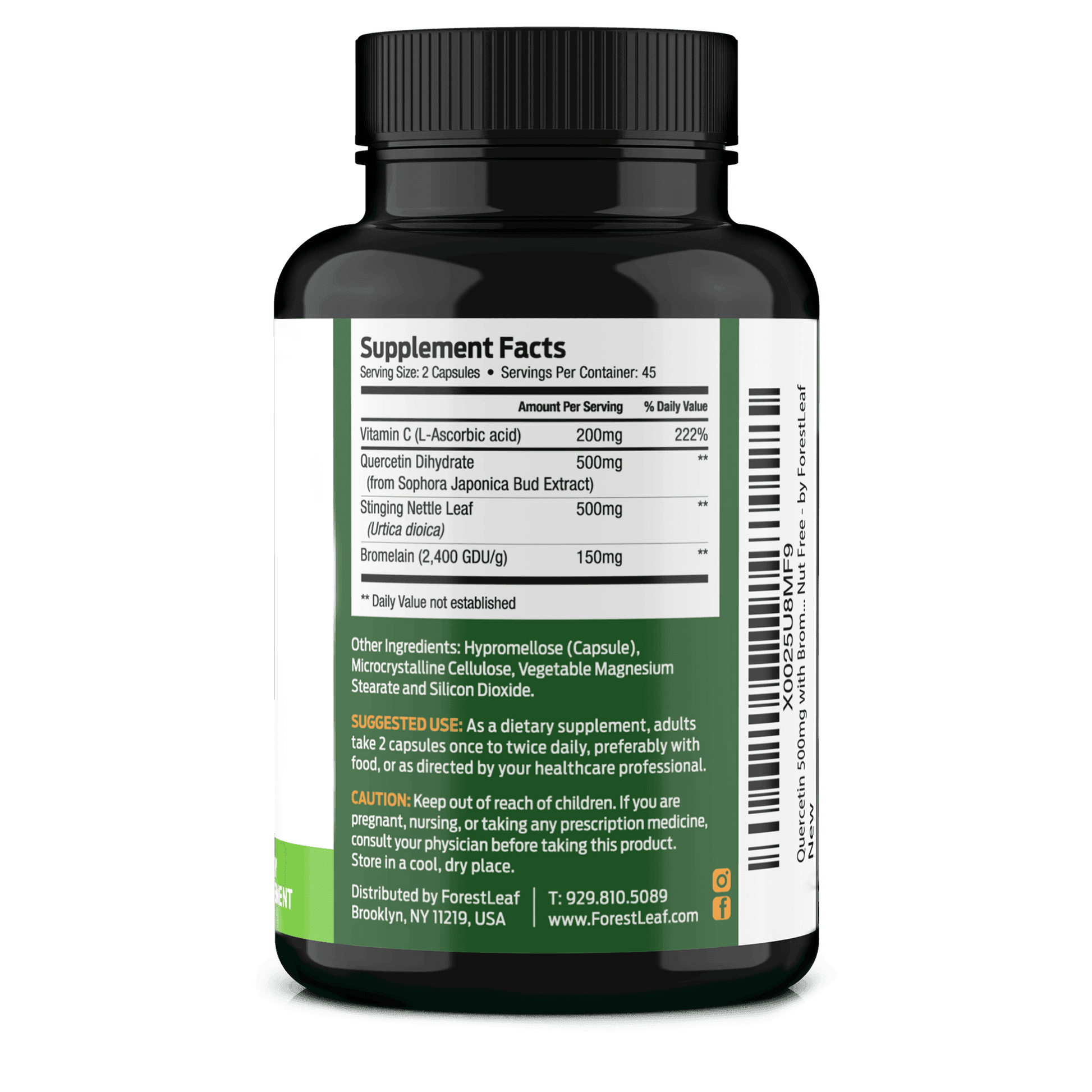 quercetin bromelain supplement