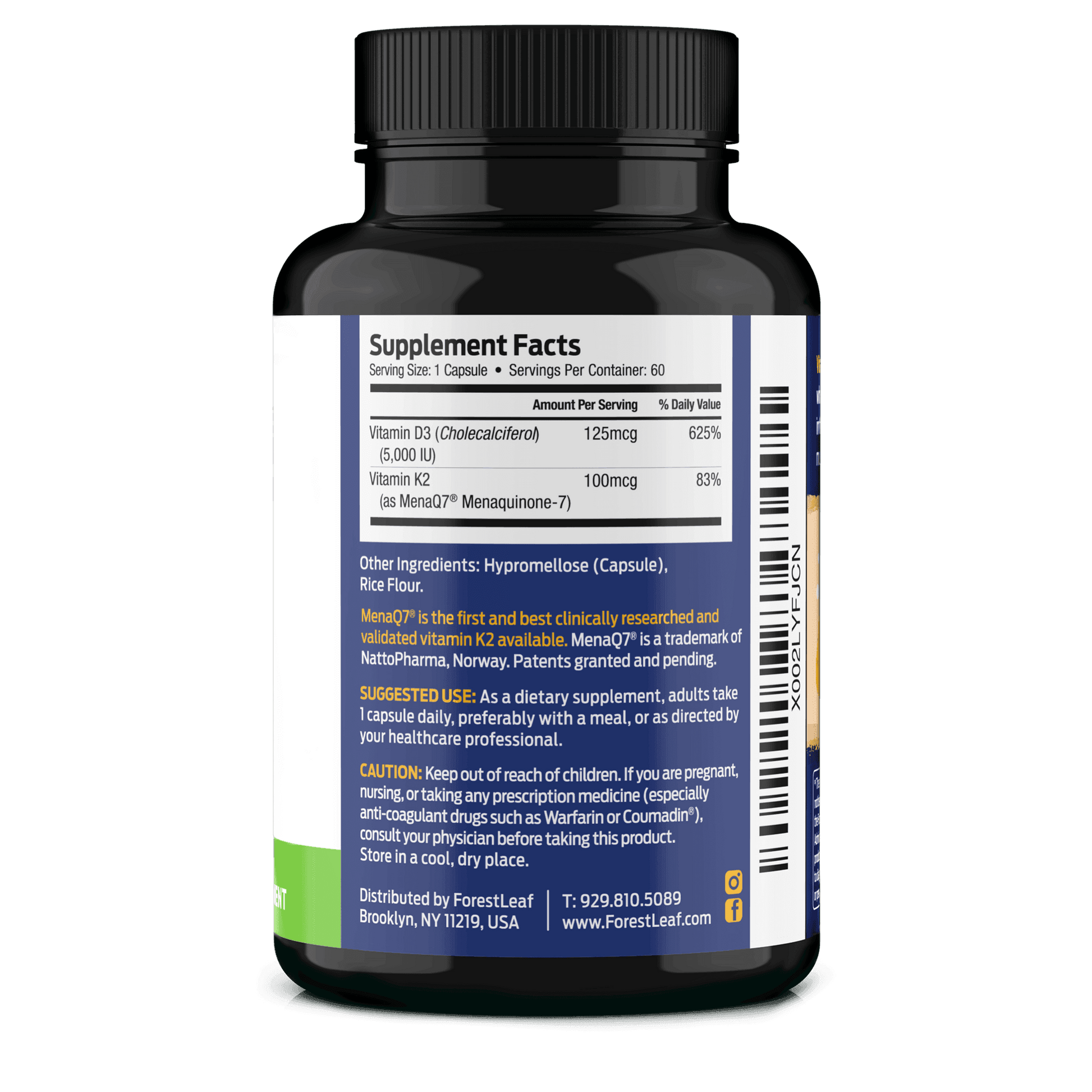 vitamin K2 and D3 supplement