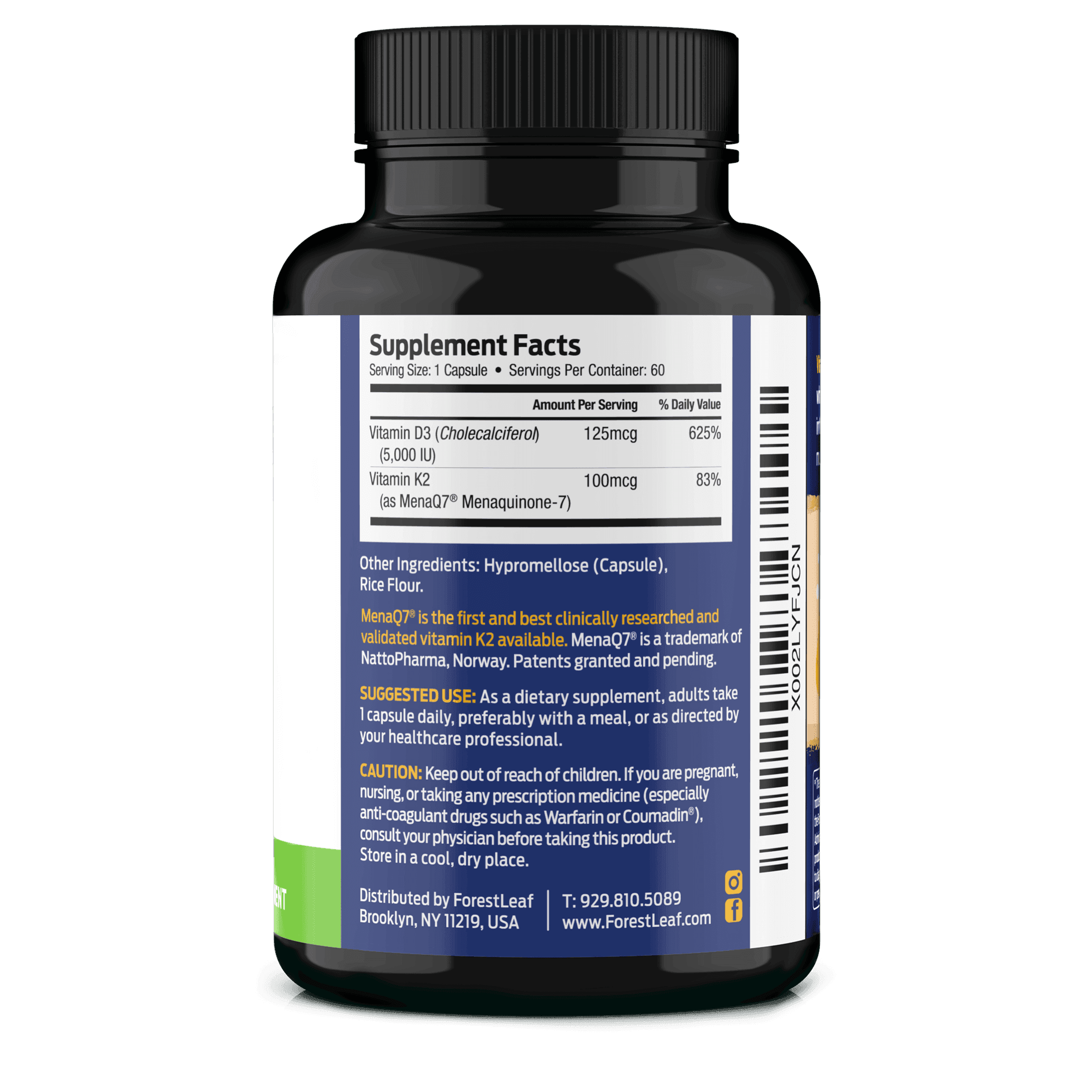 vitamin K2 and D3 supplement