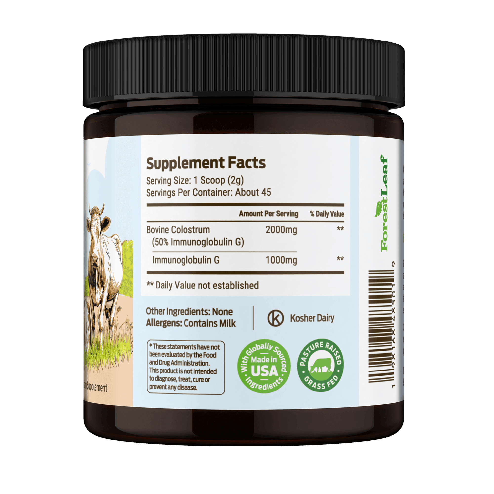 bovine colostrum powder