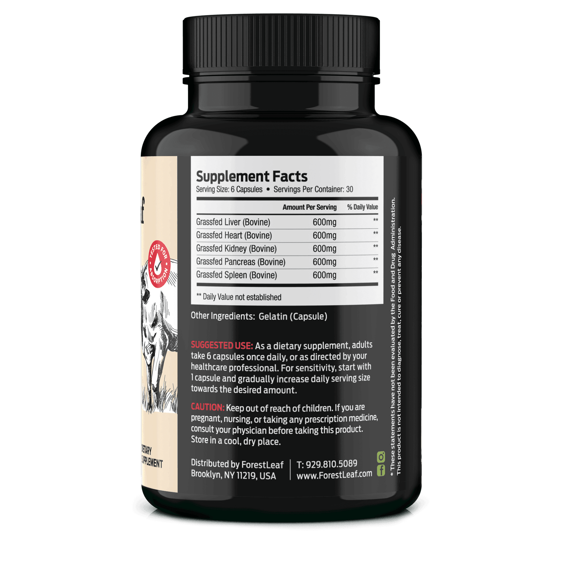 beef organ supplement